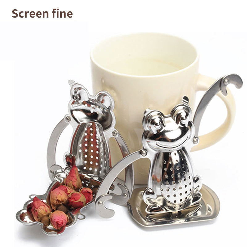 Creative Frog-Shaped Stainless Steel 304 Tea Infuser