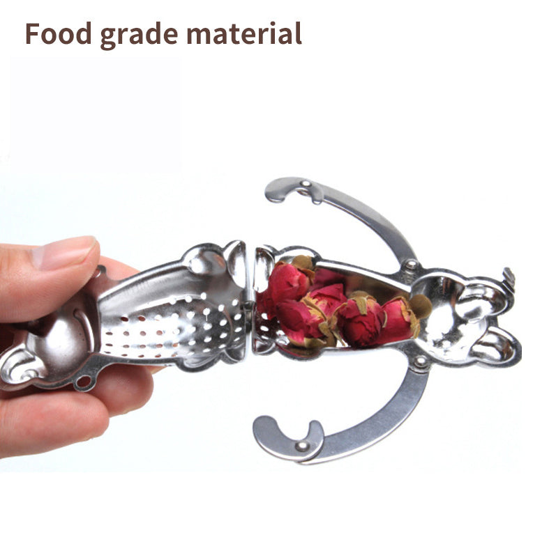 Creative Frog-Shaped Stainless Steel 304 Tea Infuser